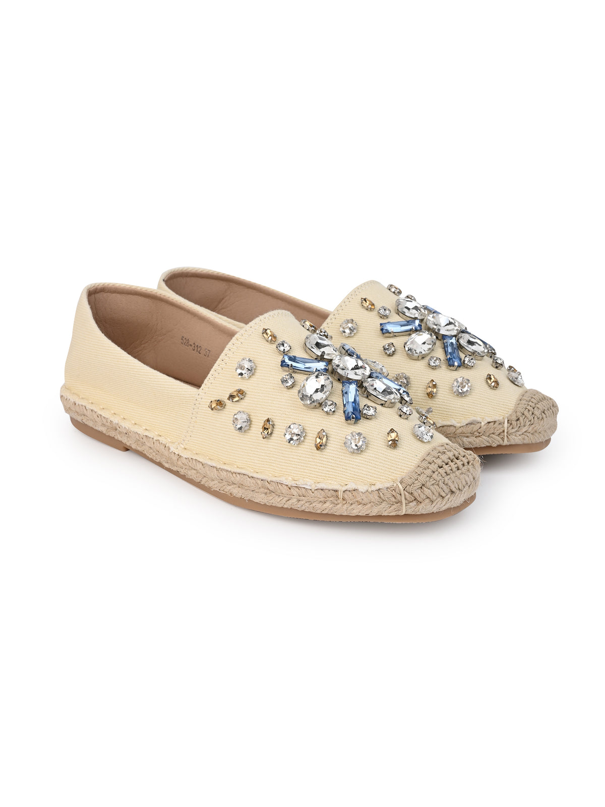 Beige Cross espadrilles